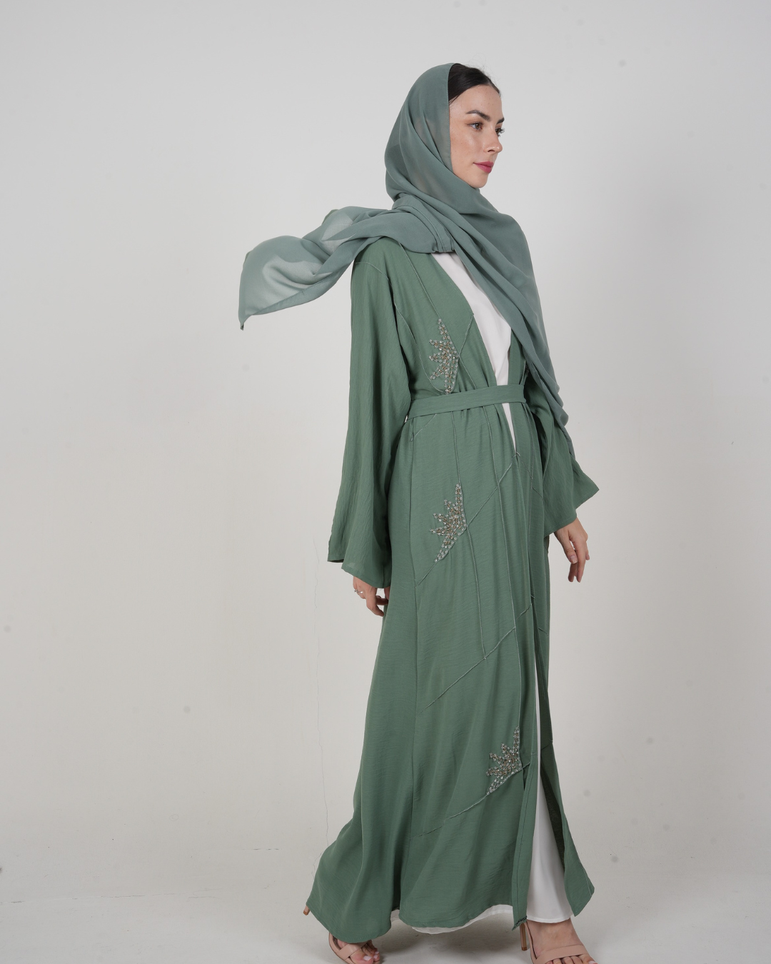 Shaimaa's Beaded Abaya