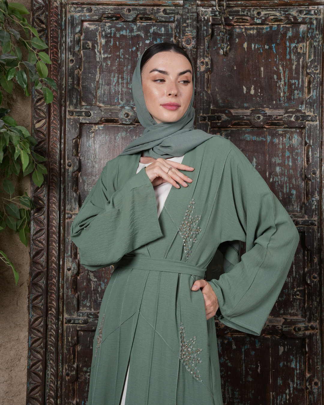 Shaimaa's Beaded Abaya