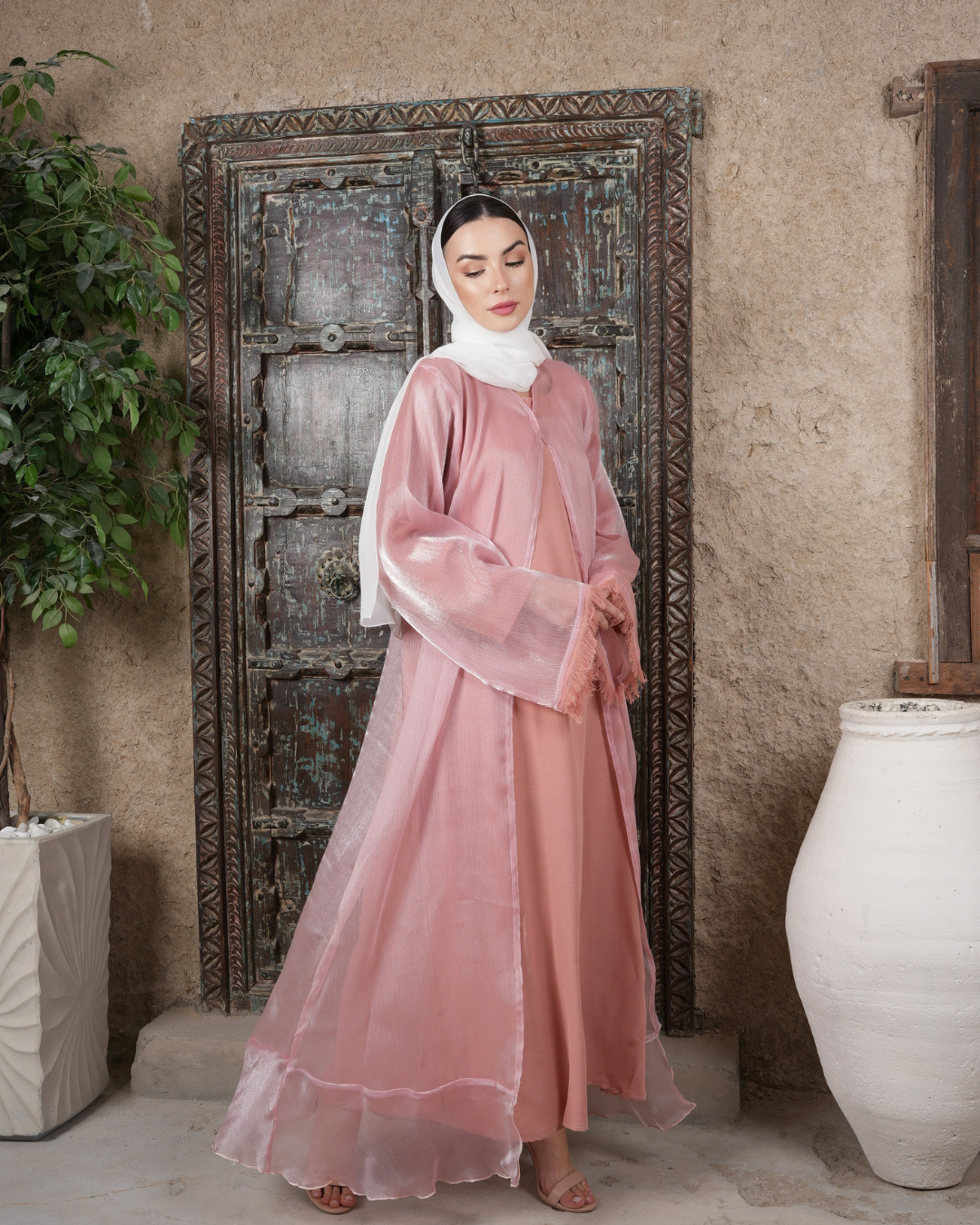 Douae's Organza Abaya