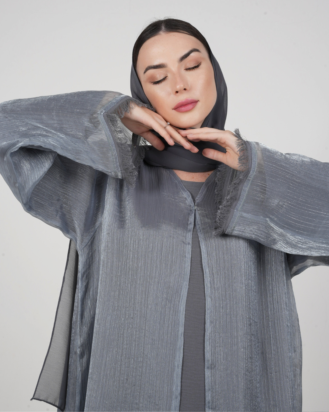 Douae's Organza Abaya