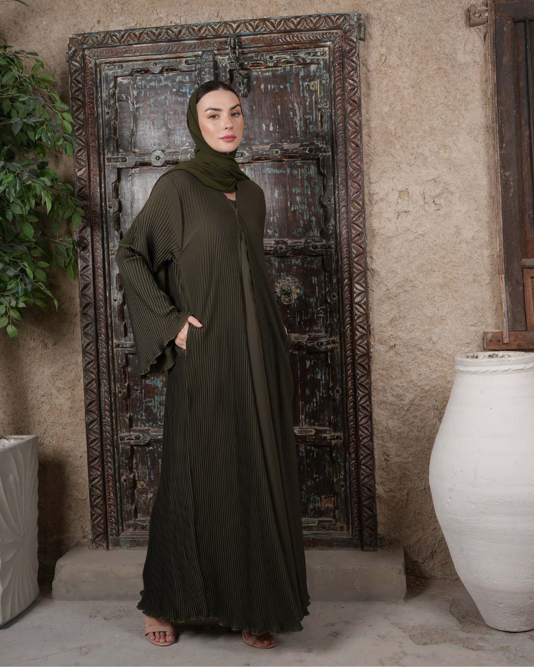 Salma's Pleated Abaya