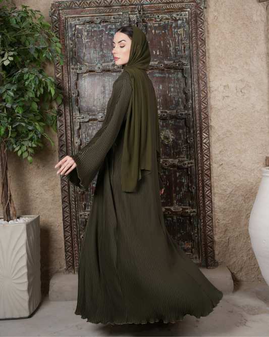 Salma's Pleated Abaya