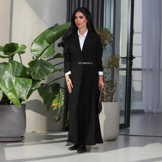 Bukle Pleats Abaya