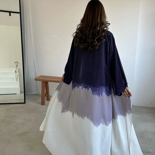 Tri Color Ombre Abaya