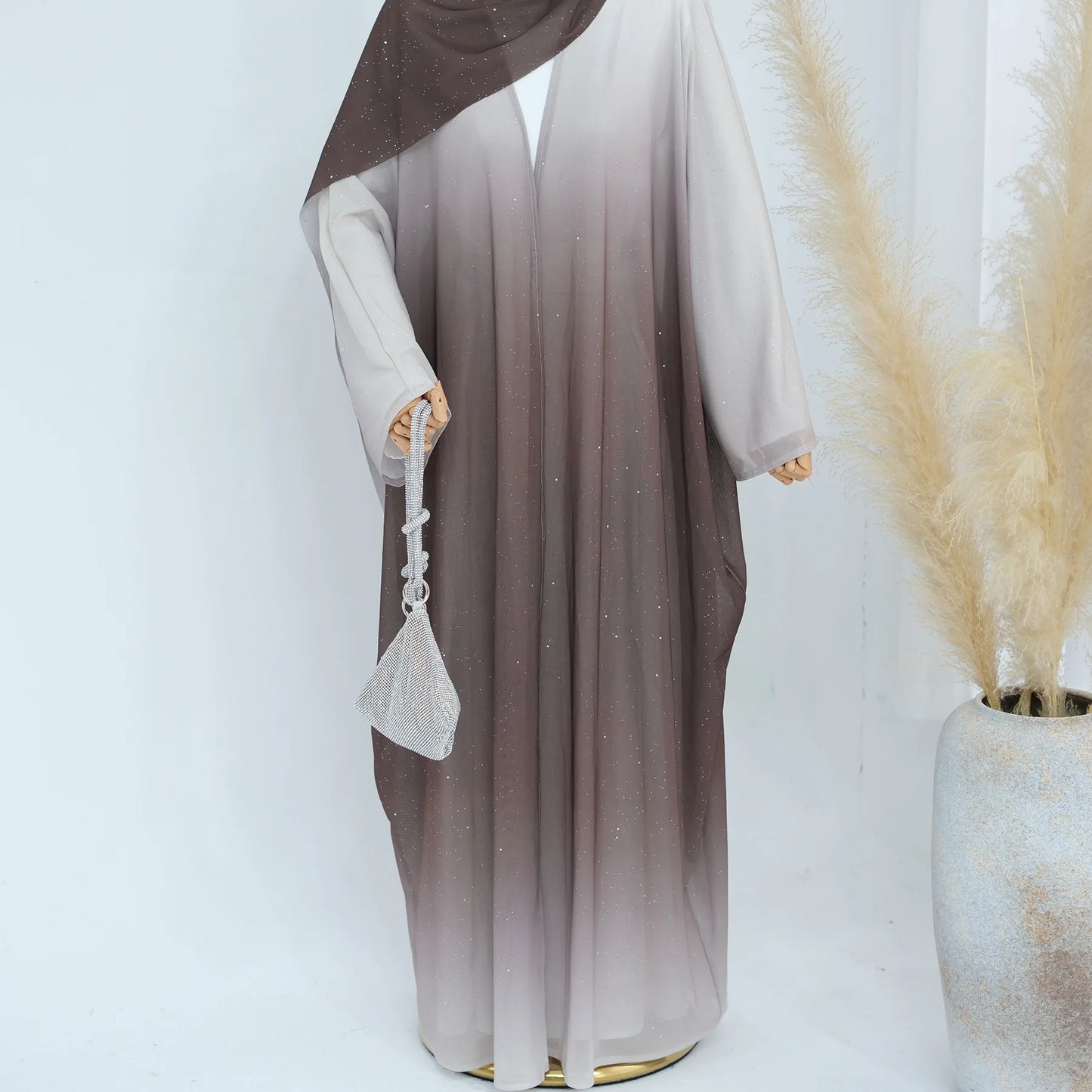 Glitter Ombre Abaya