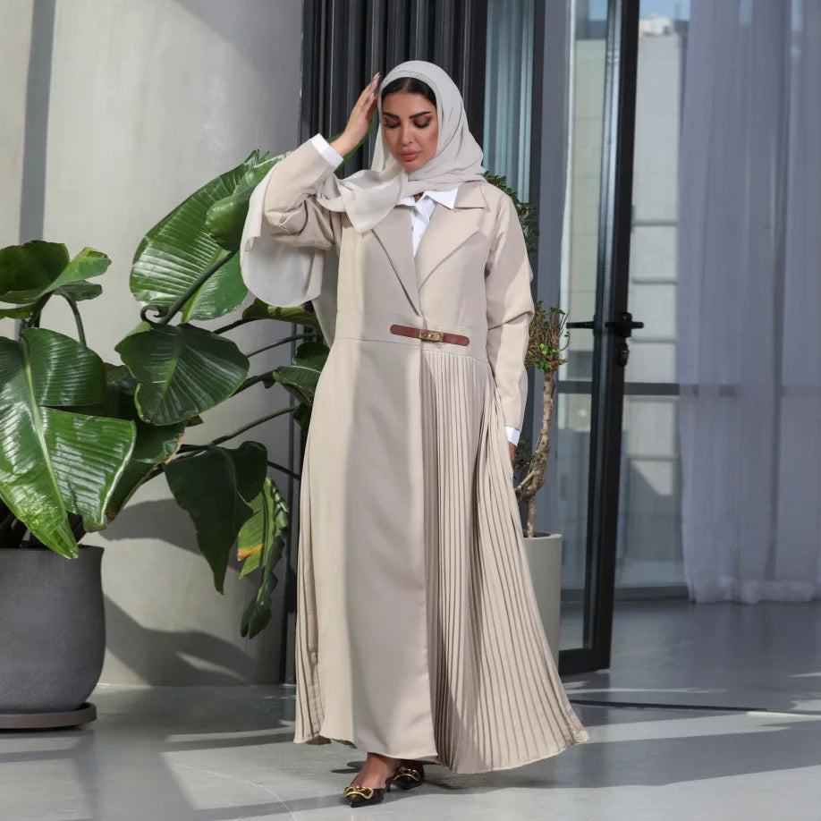 Bukle Pleats Abaya