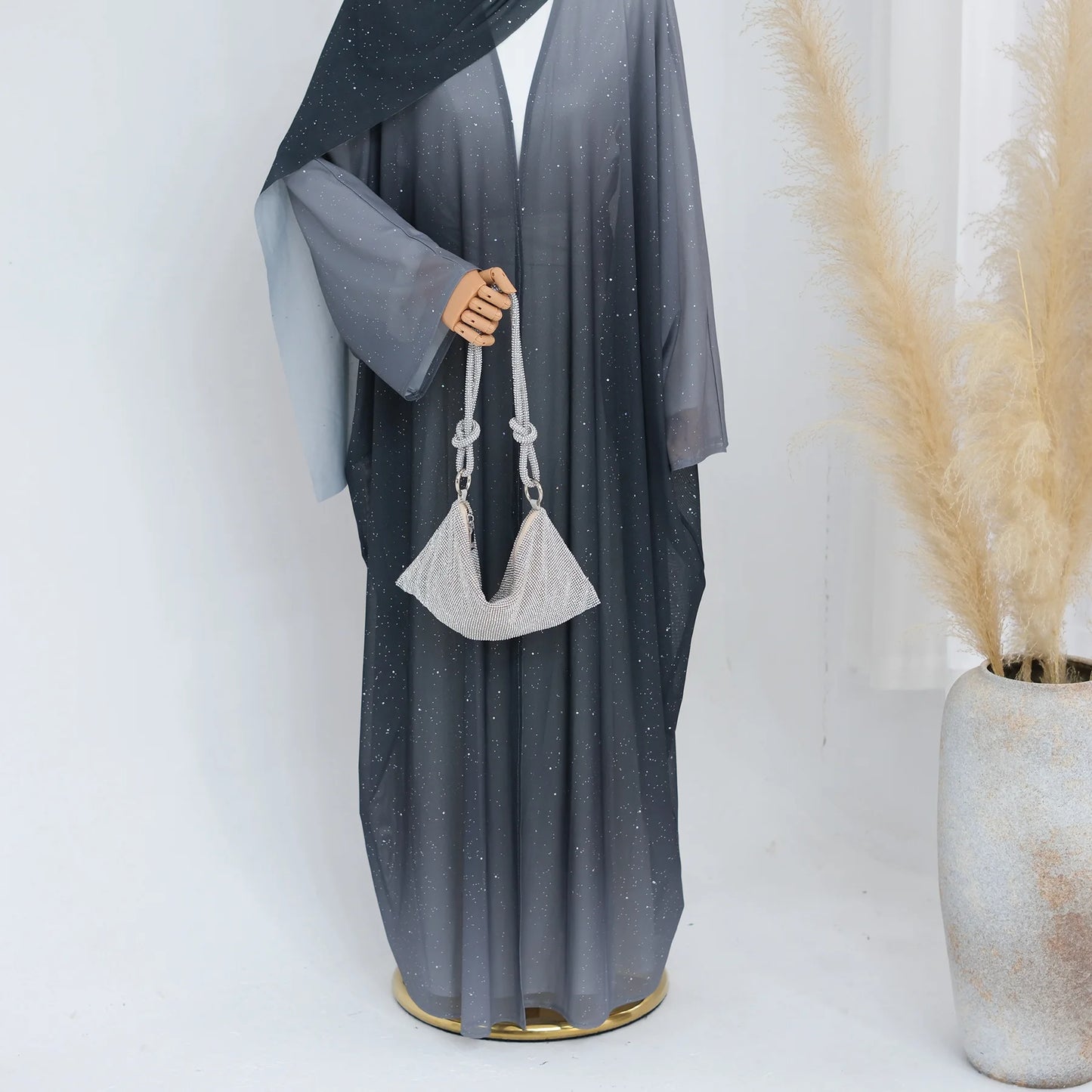 Glitter Ombre Abaya