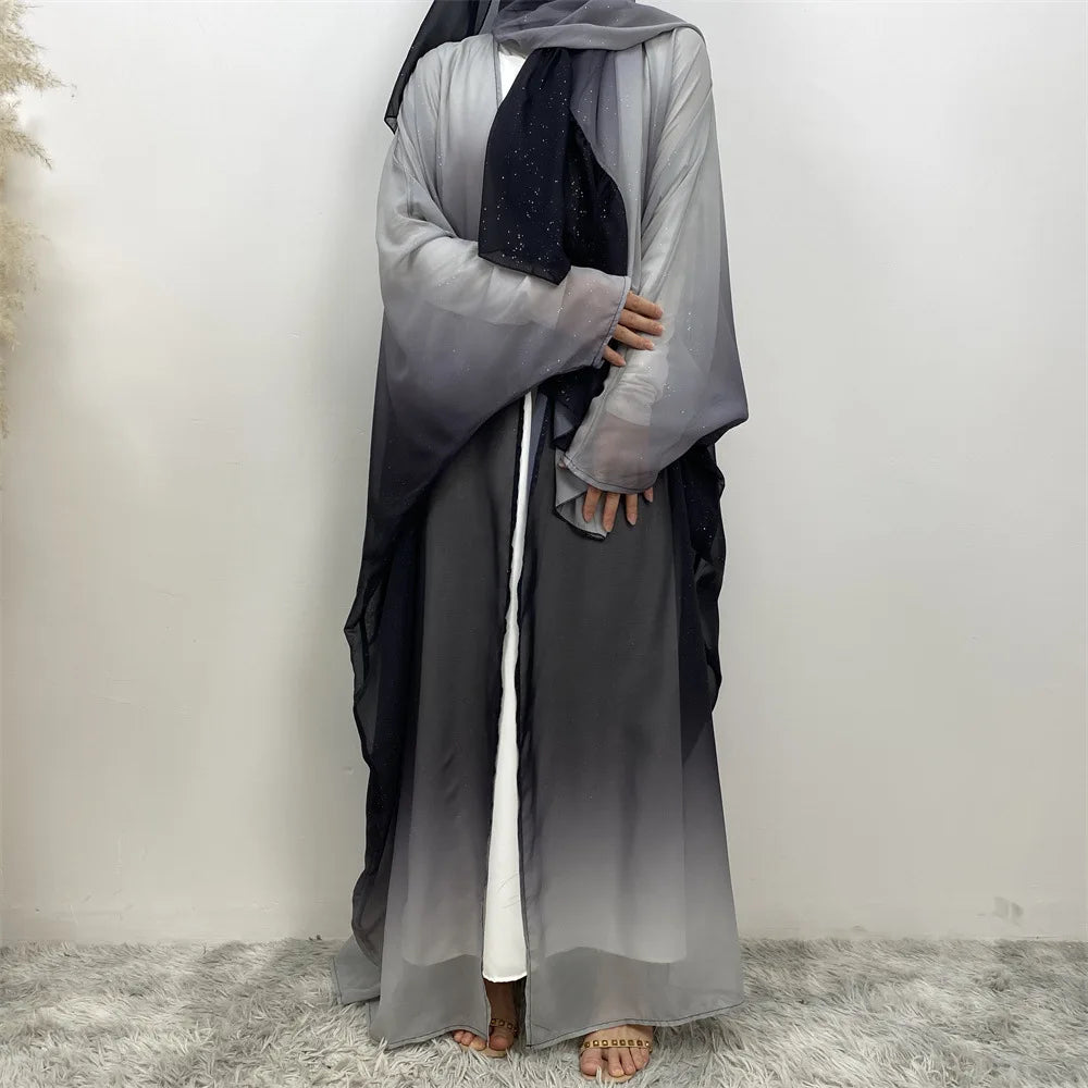 Glitter Ombre Abaya