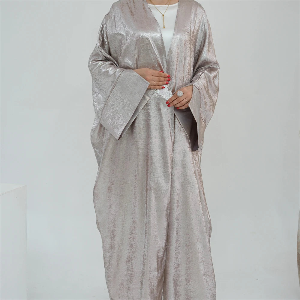 Shiny Batwing Abaya