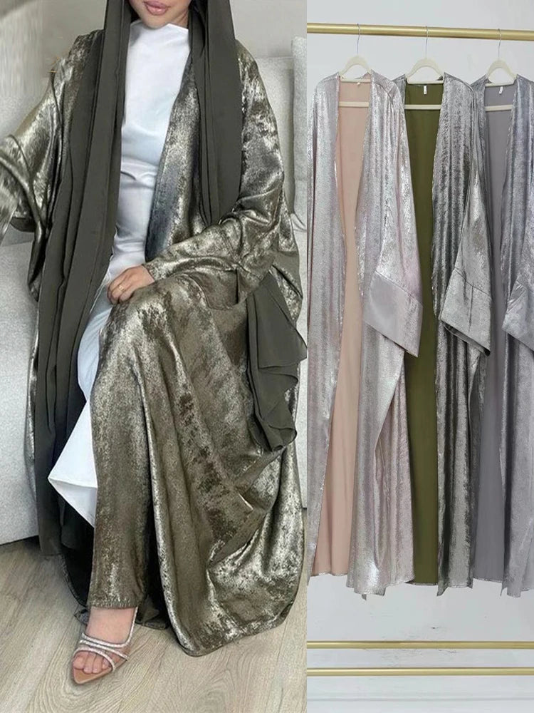 Shiny Batwing Abaya