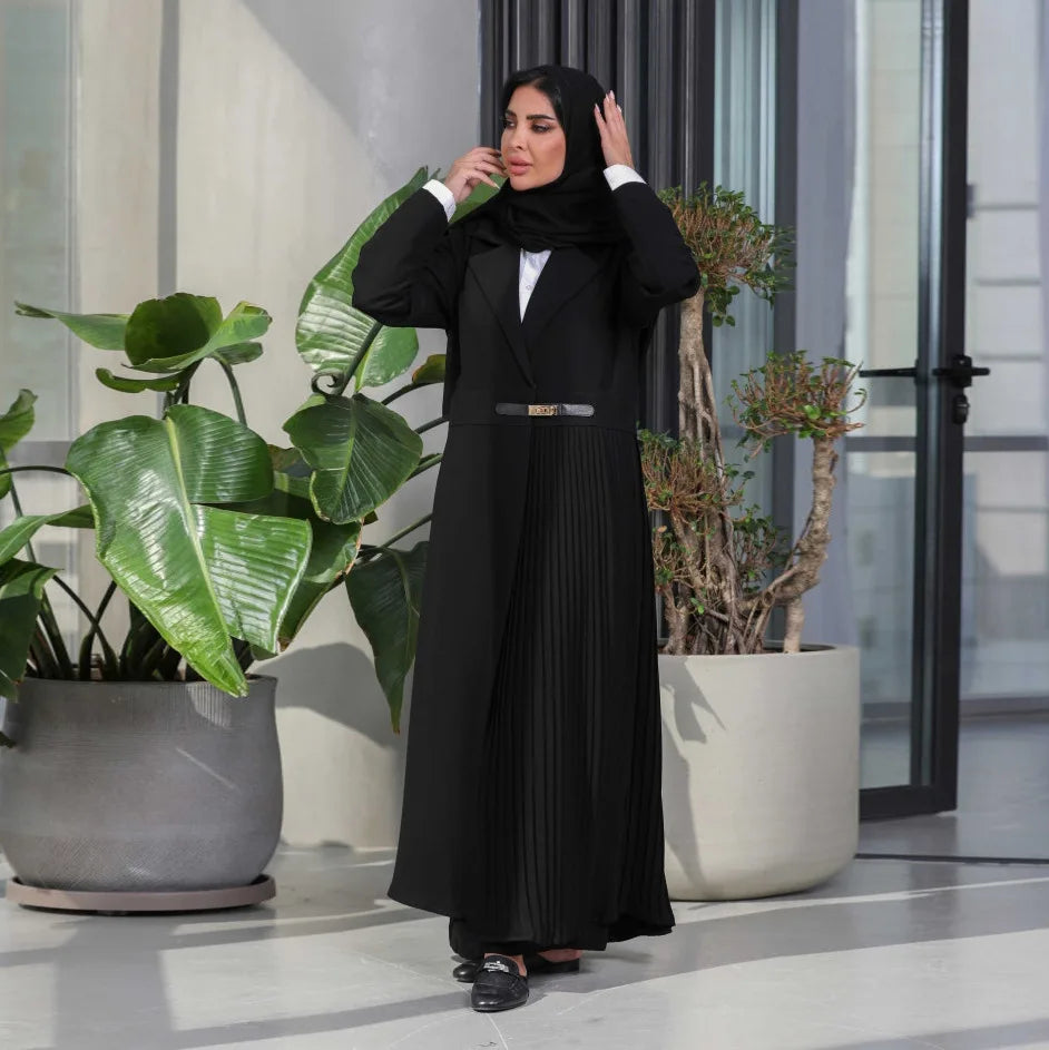 Bukle Pleats Abaya