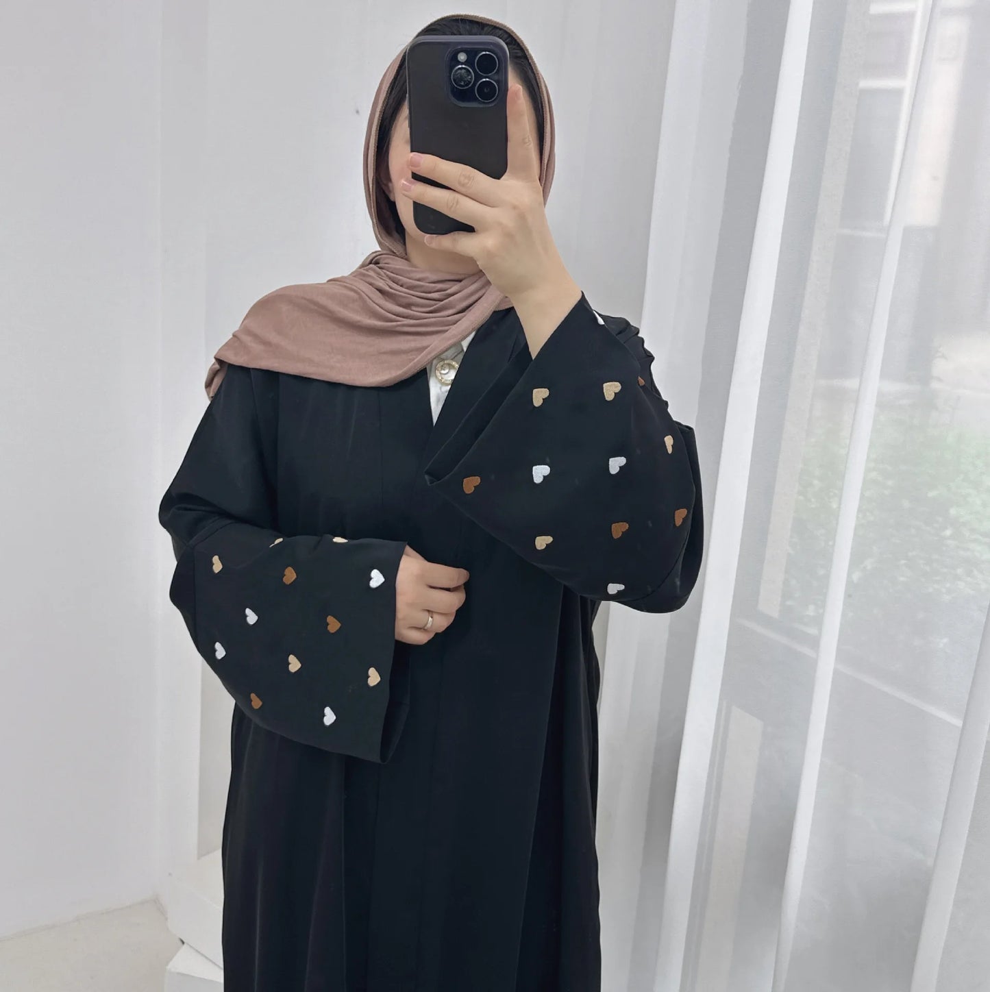 Love Heart Abaya