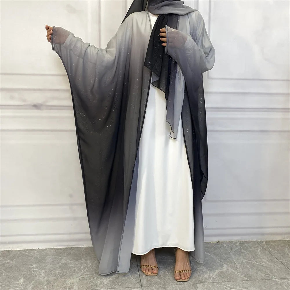 Glitter Ombre Abaya