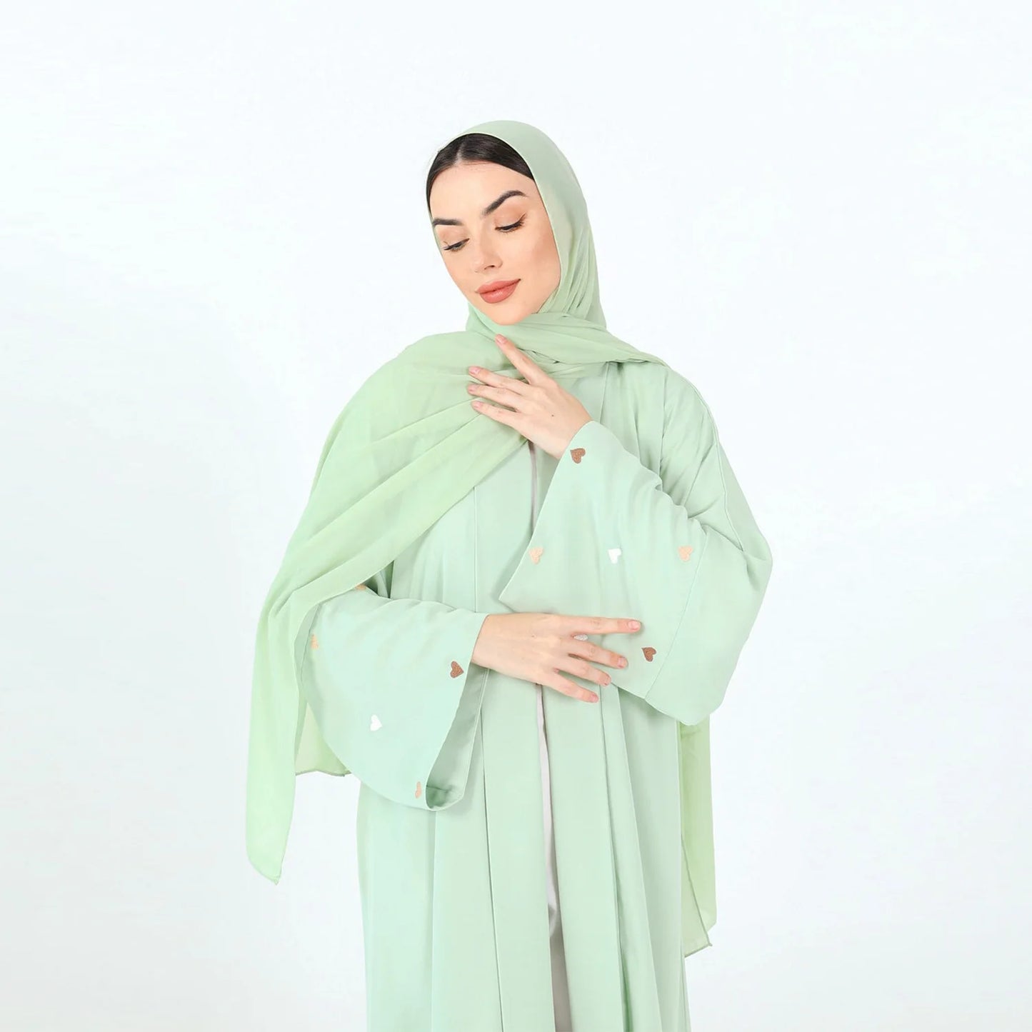 Love Heart Abaya