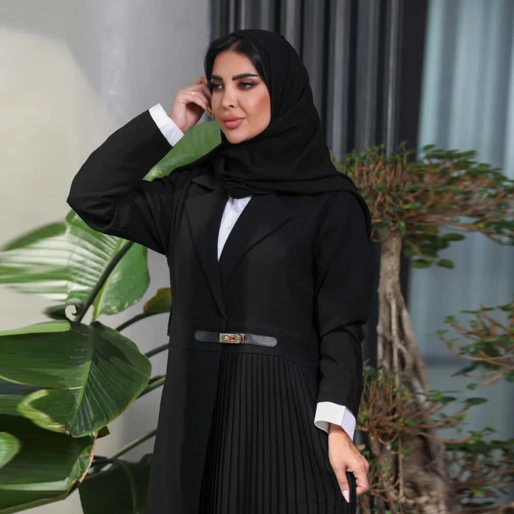 Bukle Pleats Abaya