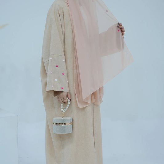 Love Heart Abaya