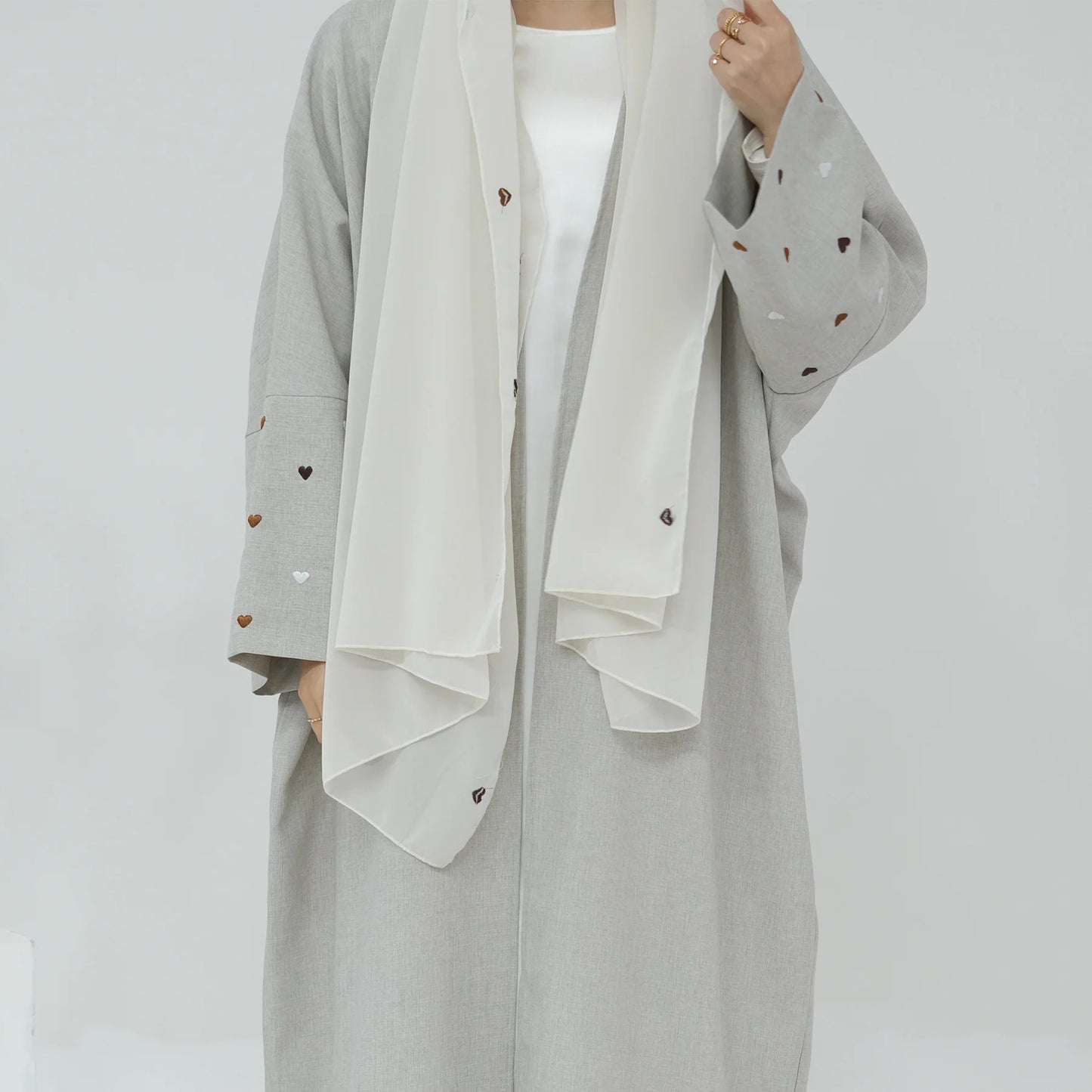 Love Heart Abaya