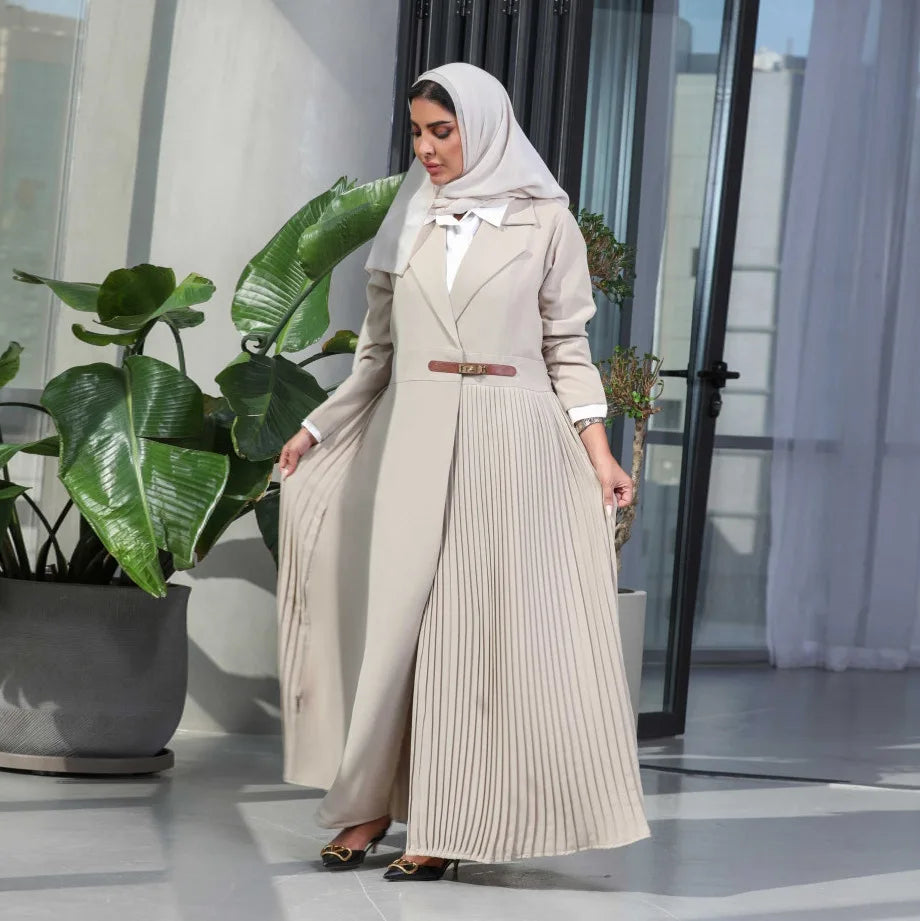 Bukle Pleats Abaya