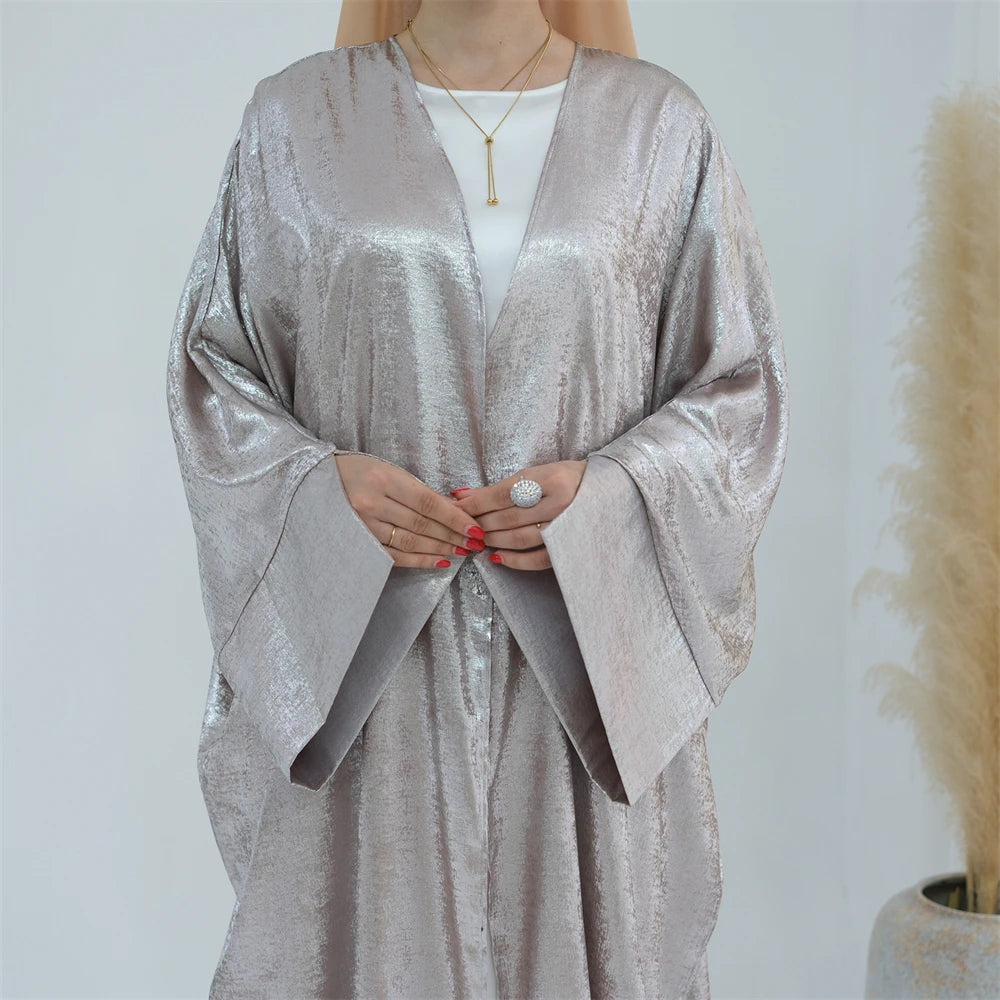 Shiny Batwing Abaya