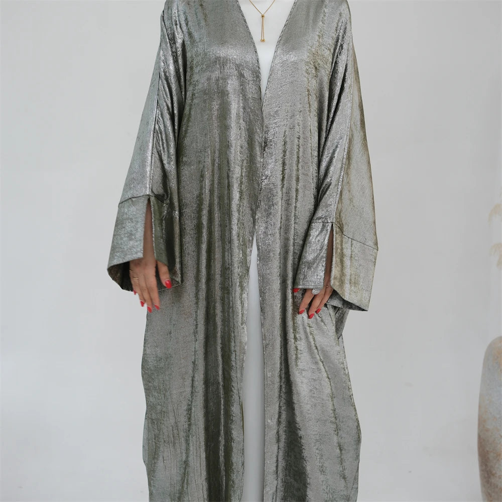 Shiny Batwing Abaya