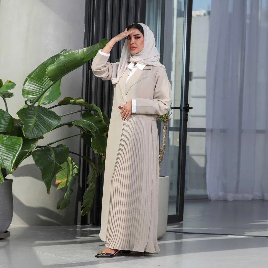 Bukle Pleats Abaya